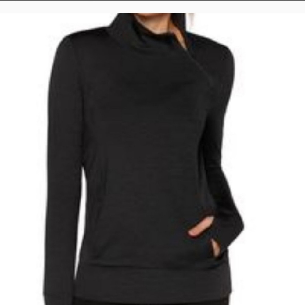 EUC! Lorna Jane Active Side Neck Half Zip